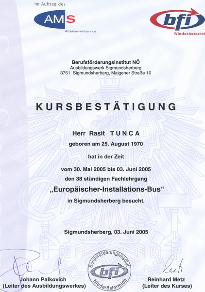 Diploma / Mezuniyet belgesi