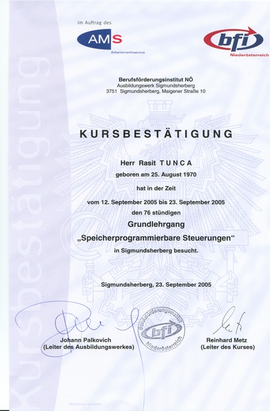 Diploma / Mezuniyet belgesi